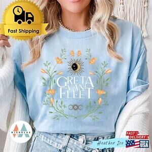 Greta Van Fleet Shirt Tie Dye T-Shirt Dreams In Gold Classic